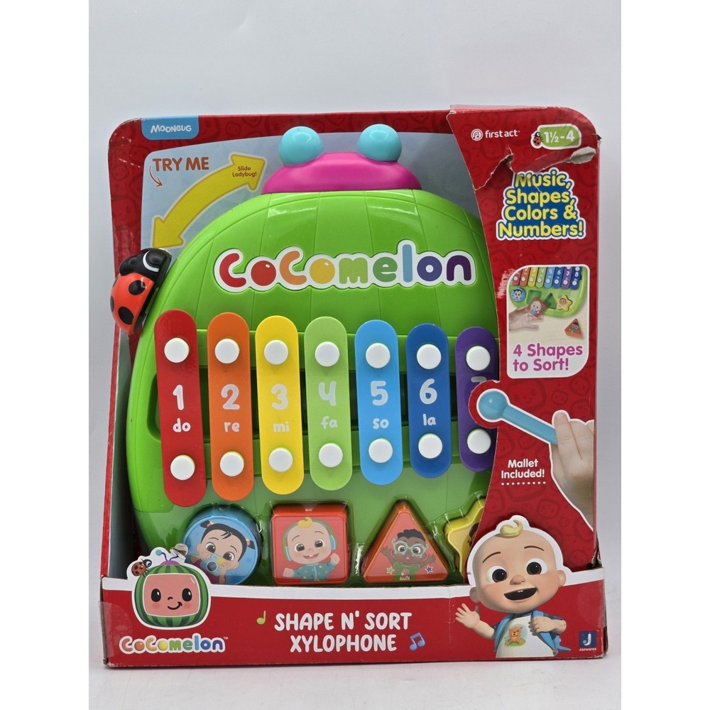 CoComelon Shape 'N Sort Xylophone - Identify Shapes and Play Music - SEE‎ PHOTOS